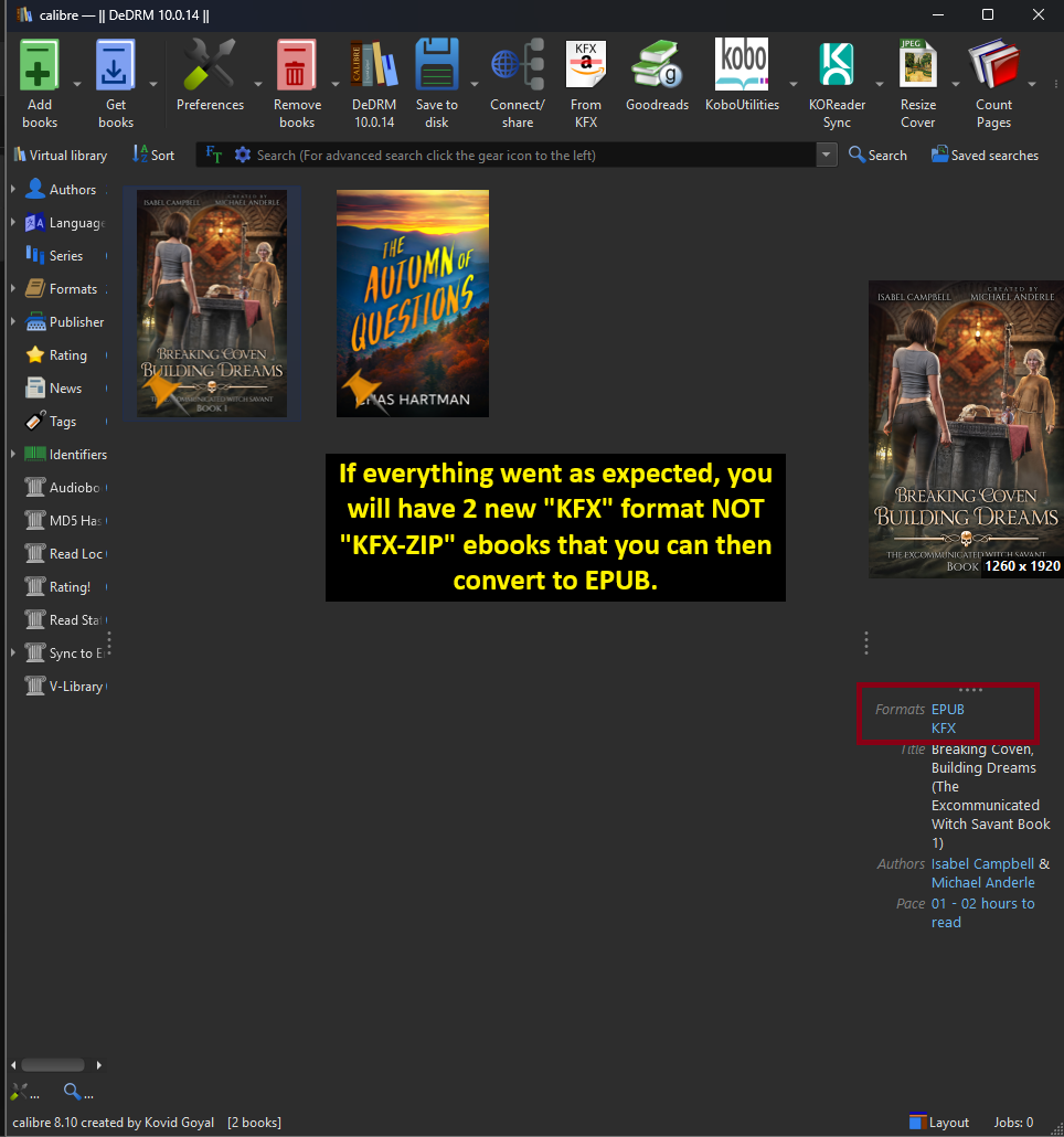 DRM Removal from Kindle eBook Purchases