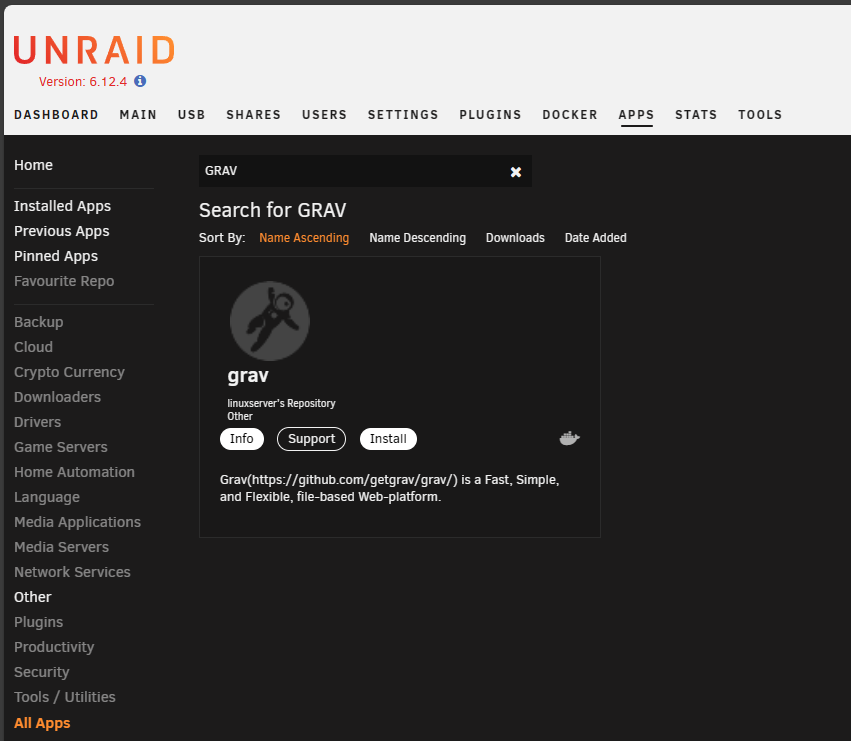 Install-Unraid-Grav-1